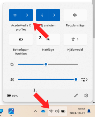 Nätverkslista i Windows